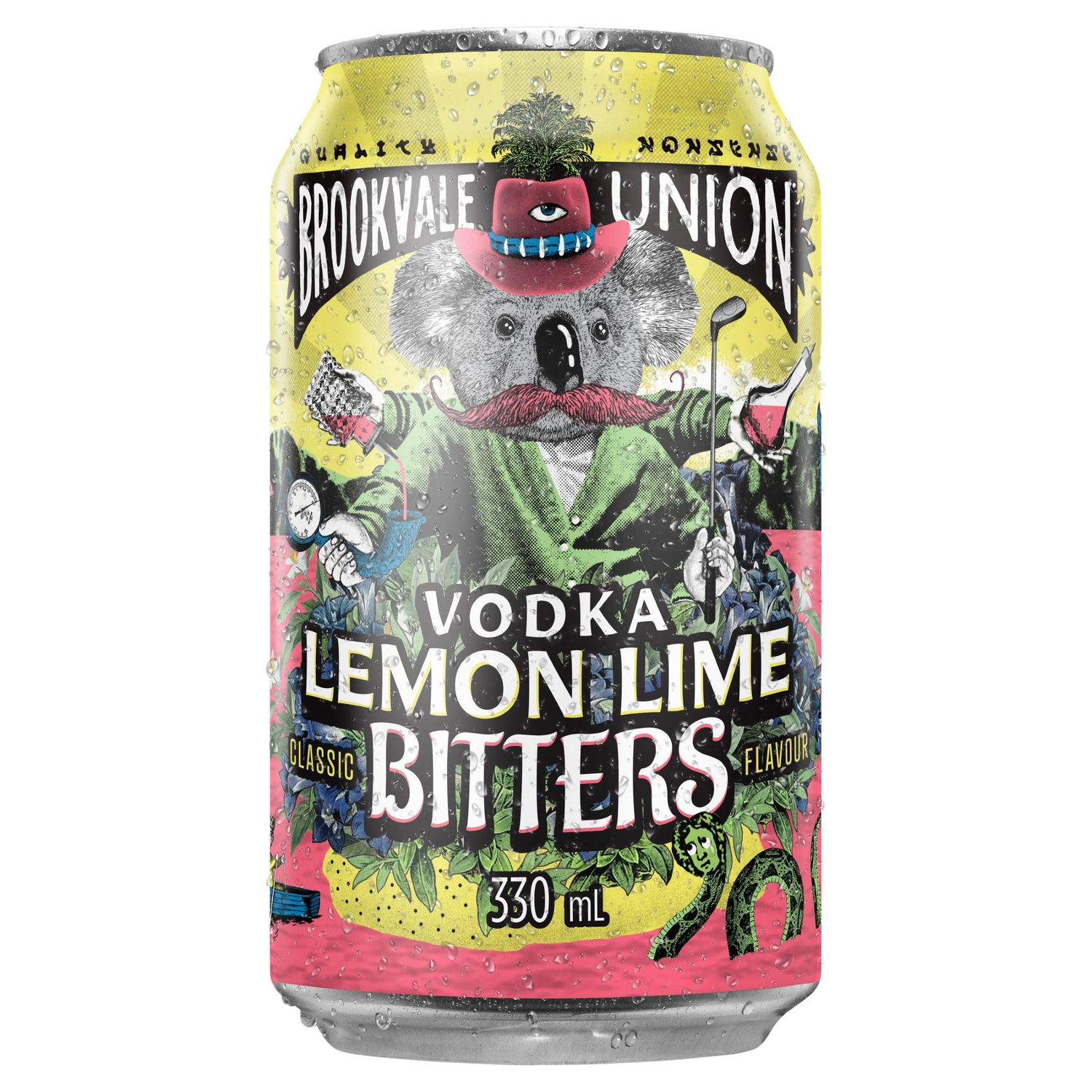 Brookvale Union Alcoholic Lemon Lime & Bitters